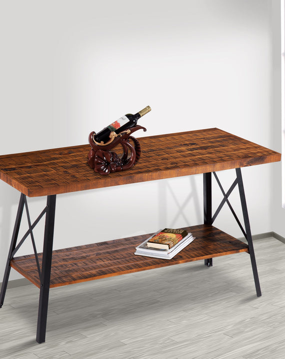 48'' Rustic Wood Console Table