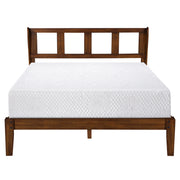 40" Deluxe Wood Platform Bed with Headboard