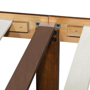 40" Deluxe Wood Platform Bed with Headboard