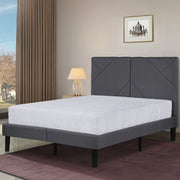 14'' Dura Metal Upholstered Premium Platform Bed